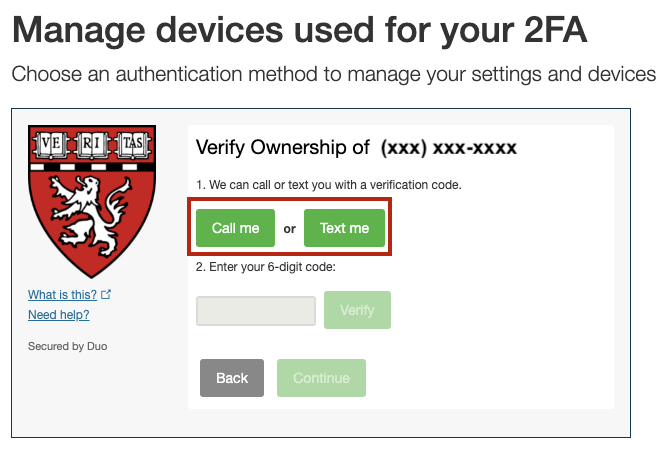Step 1 of "Verify Ownership". 